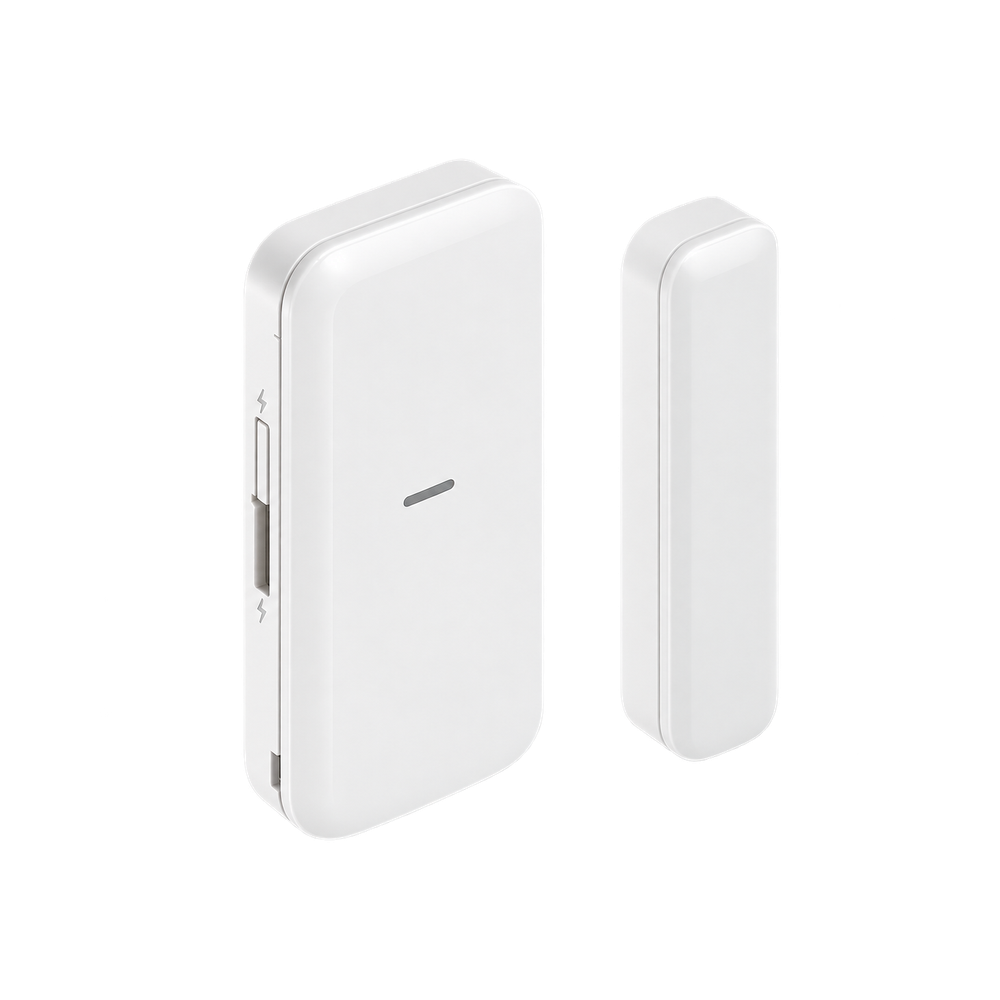Wireless door shock detector