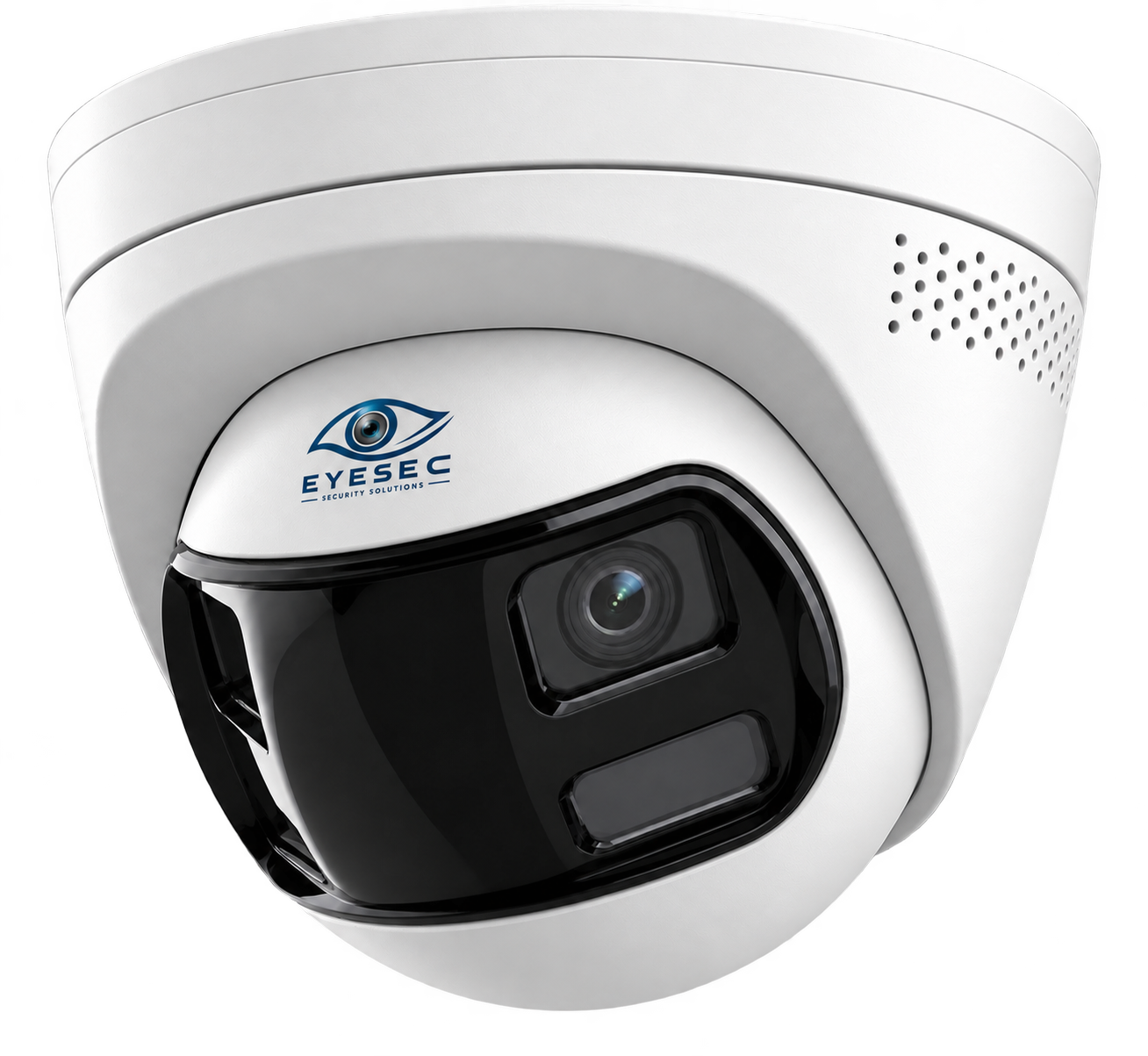 Eyesec 4K 8MP 180 degree panoramic turret camera