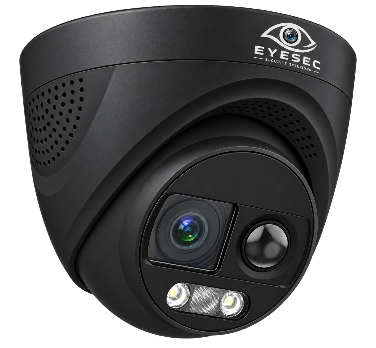 Eyesec 4K Ultra HD 24/7 Colour dome camera in black