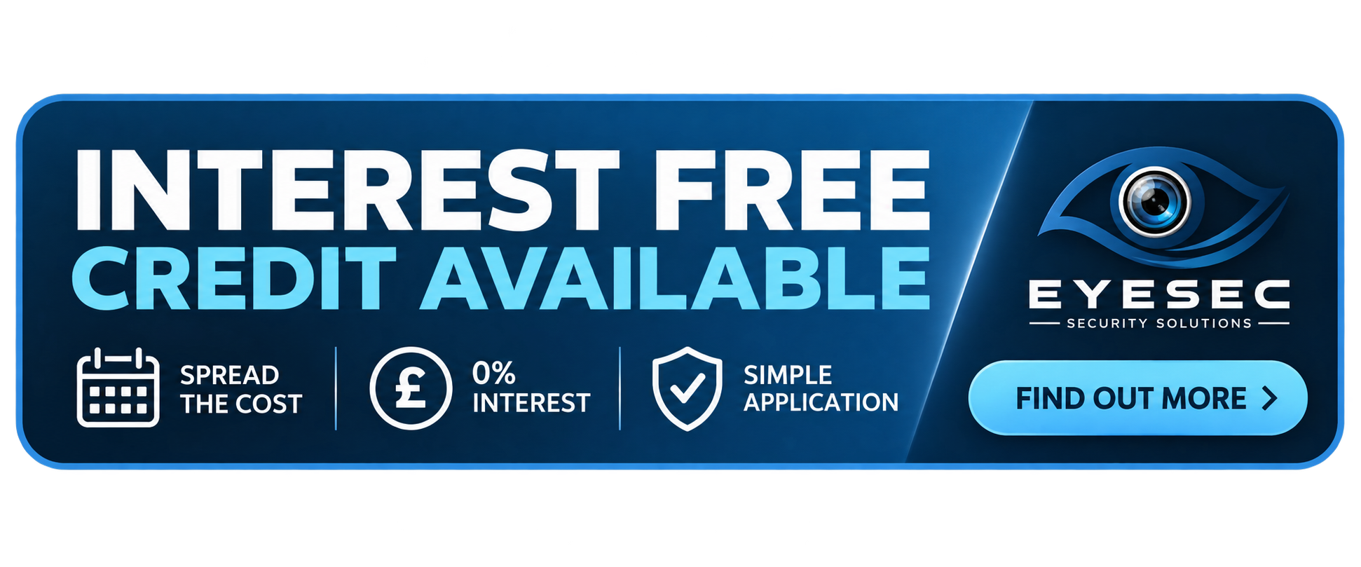 Interest free credit available. Spread the cost, 0% interest, simple application. Find out more.